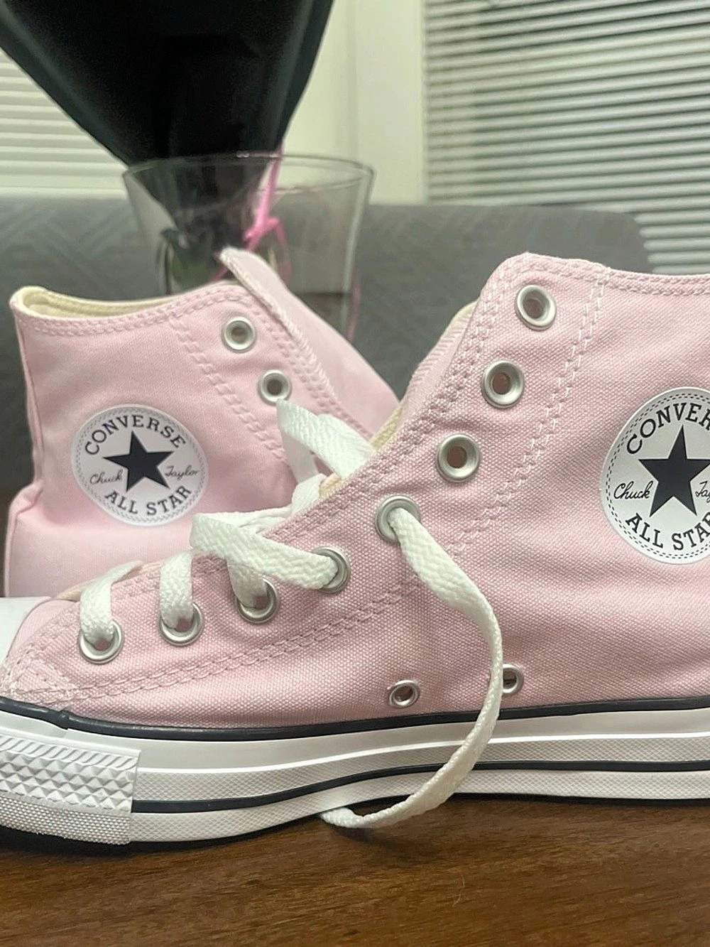 Converse Chuck Taylor All Star High Top Pink & White US 7.5